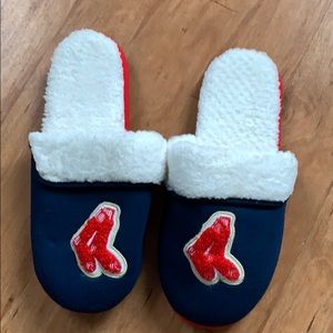 Boston Red Sox house slippers